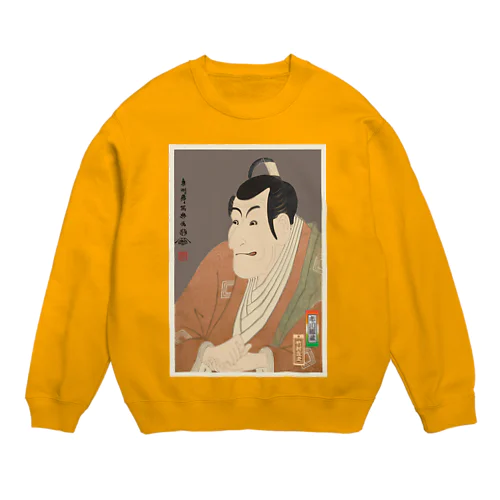 市川鰕蔵の竹村定之進 Crew Neck Sweatshirt