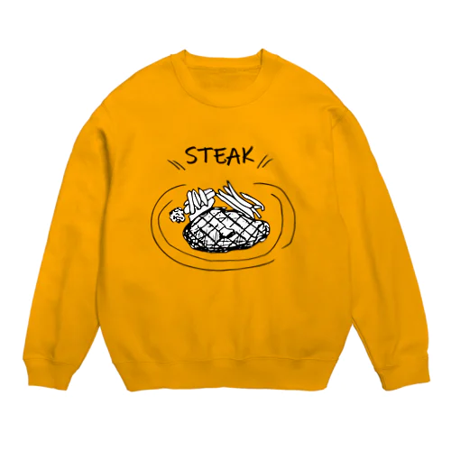 STEAK Crew Neck Sweatshirt