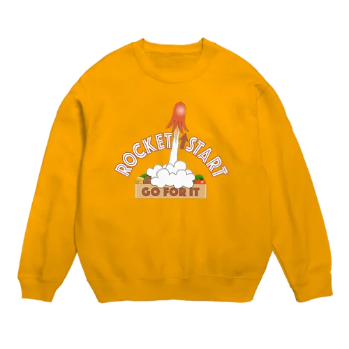 ロケットスタート Crew Neck Sweatshirt