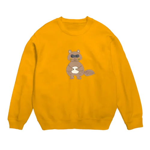 たぬき Crew Neck Sweatshirt