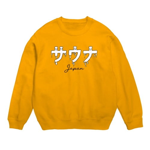 サウナJAPAN Crew Neck Sweatshirt