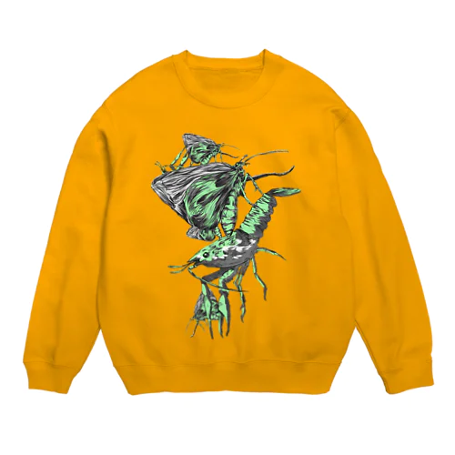 Lobster, Moth Crew Neck Sweatshirt