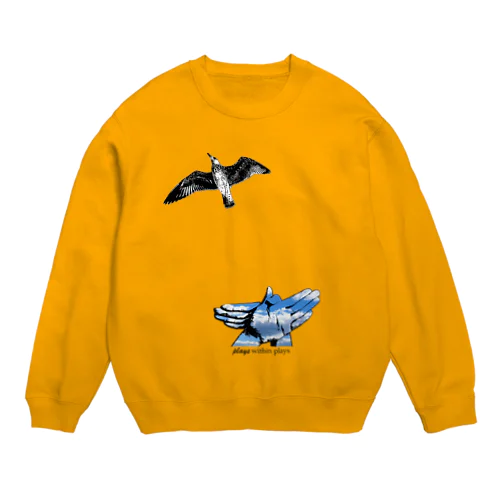 Bird Shadow Crew Neck Sweatshirt