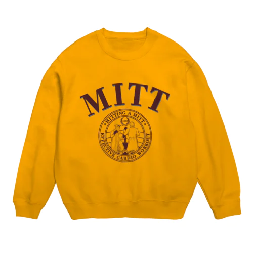 MITT カレッジロゴ Crew Neck Sweatshirt