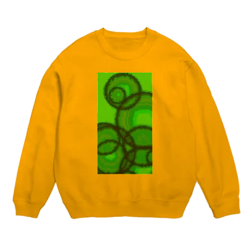 コーヒーの染み Crew Neck Sweatshirt