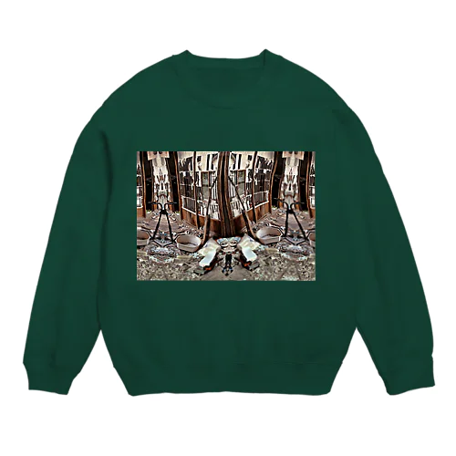 祖母の懐古 Crew Neck Sweatshirt