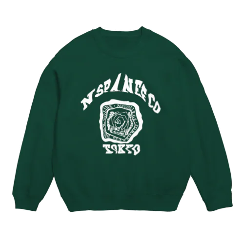 シンナーカレッジ白 Crew Neck Sweatshirt