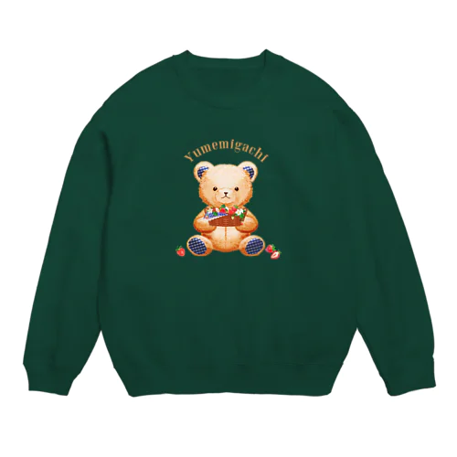 Yumemigachi_苺摘み Crew Neck Sweatshirt