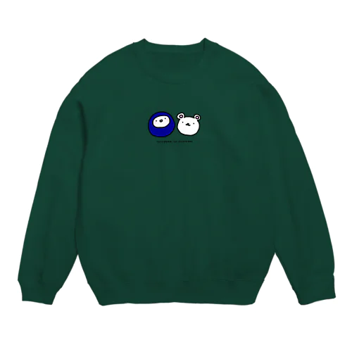 ころやま＆くまたん Crew Neck Sweatshirt