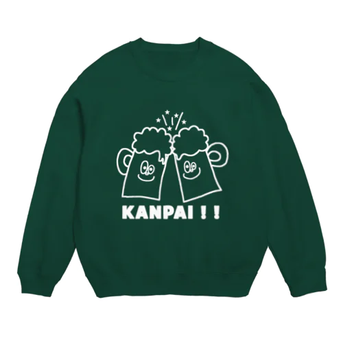 KANPAI-YAN(白字) Crew Neck Sweatshirt