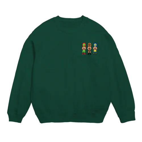 チマホマレスラー Crew Neck Sweatshirt