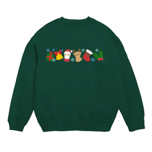 クリスマス Crew Neck Sweatshirt