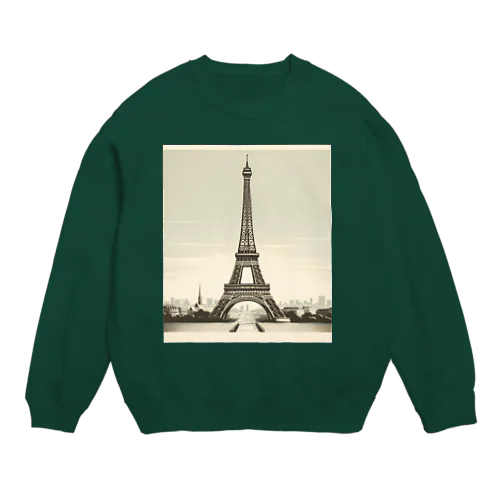  La tour Eiffel Crew Neck Sweatshirt