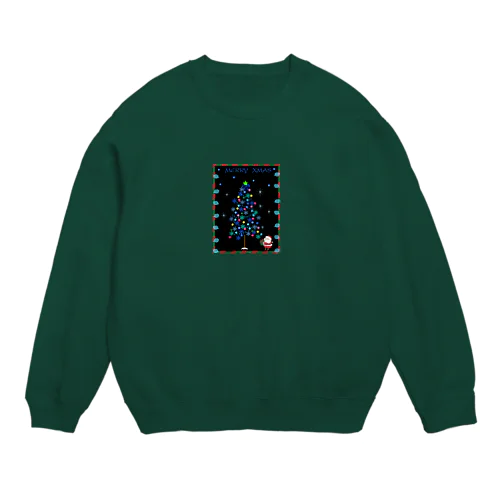 クリスマスツリー2 Crew Neck Sweatshirt