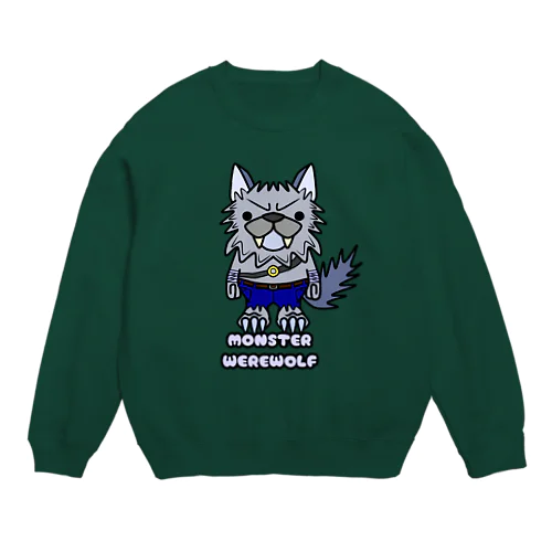 MONSTER（モンスター）狼男 Crew Neck Sweatshirt