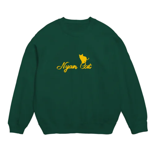 ねこネコ Crew Neck Sweatshirt