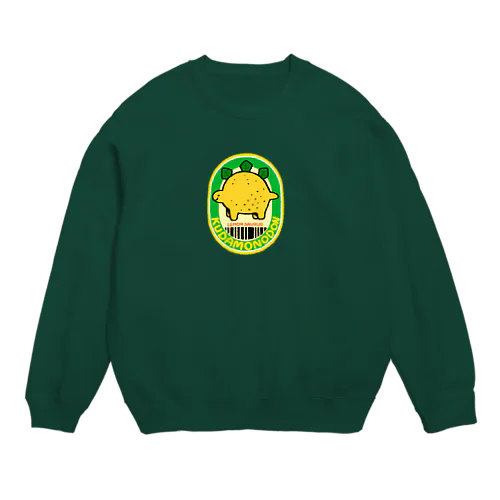 クダモノドン シリーズ(レモンザウルス) Crew Neck Sweatshirt