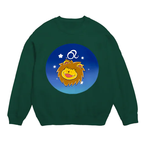 獅子座 Crew Neck Sweatshirt