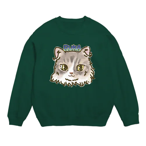 ルカくん　LINEスタンプイラスト Crew Neck Sweatshirt