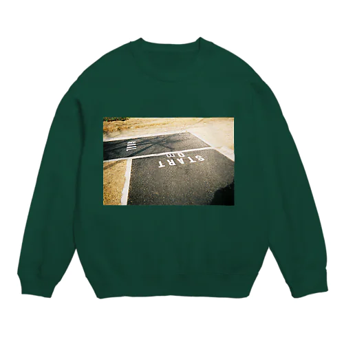 位置について Crew Neck Sweatshirt