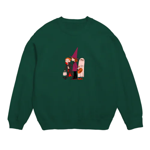 trick or treat Crew Neck Sweatshirt