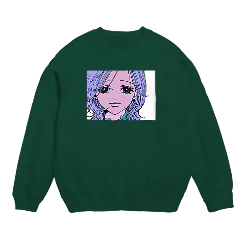 おんなのこ Crew Neck Sweatshirt