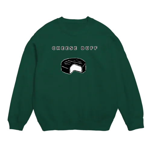 CHEESE　BUFF＜チーズ愛好家＞ Crew Neck Sweatshirt