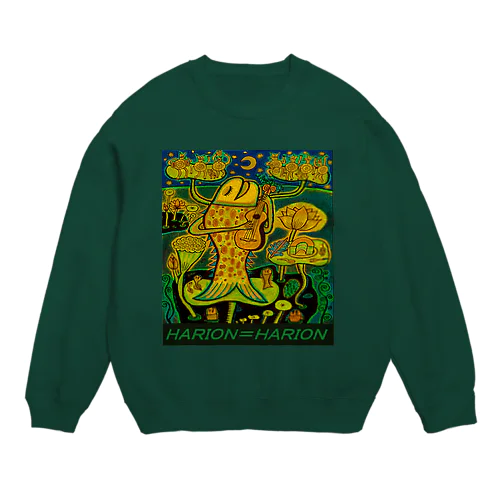 ＦＩＳＨ　ＳＩＮＧ♪（ロゴ入り） Crew Neck Sweatshirt