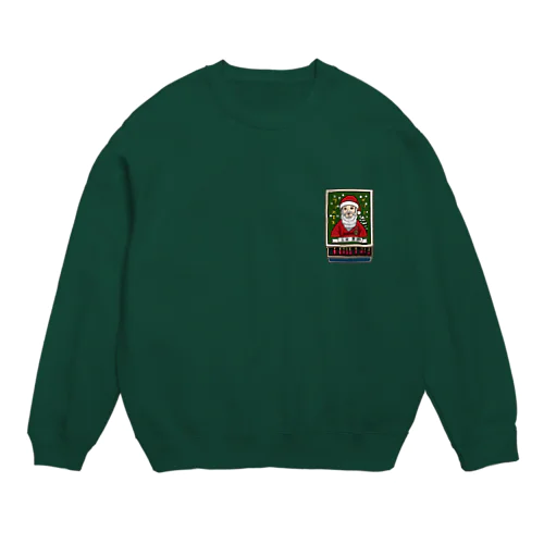 クリスマス限定マッチ箱 (ワンポイントミニ) Crew Neck Sweatshirt