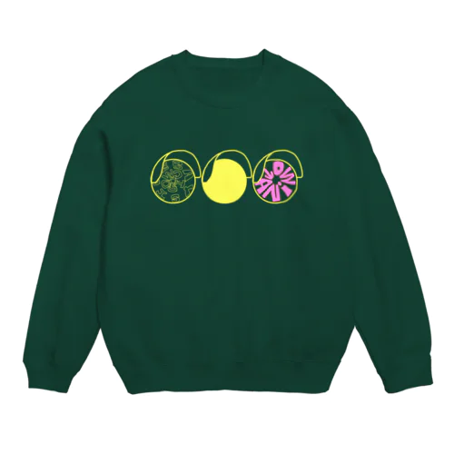 薄ピンク信号 Crew Neck Sweatshirt