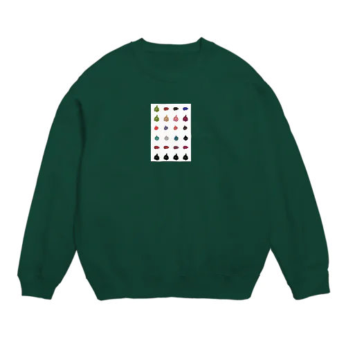 ダンゴウオさんとお友達 Crew Neck Sweatshirt