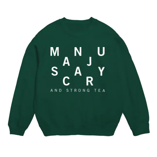 MANJU SCARY Crew Neck Sweatshirt