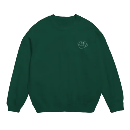 おかあさん3.5（白） Crew Neck Sweatshirt