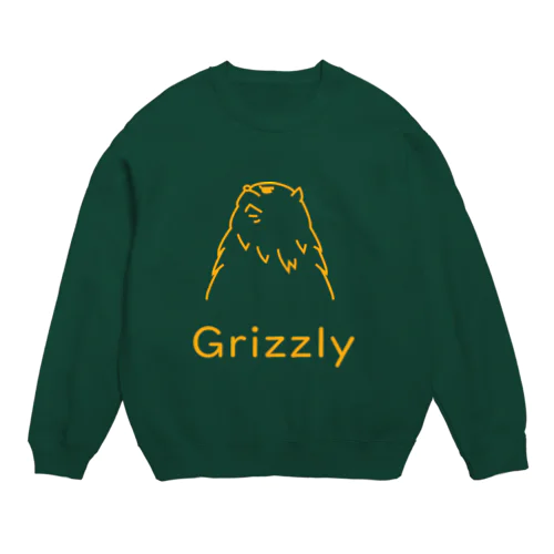 Grizzly!! Crew Neck Sweatshirt