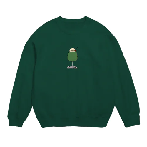 メロンフロート Crew Neck Sweatshirt