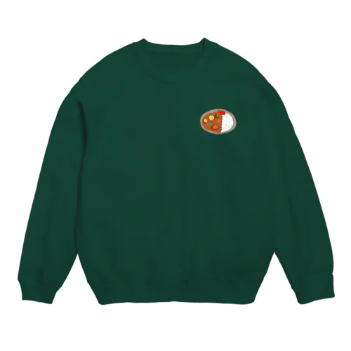 カレーが食べたい！ Crew Neck Sweatshirt