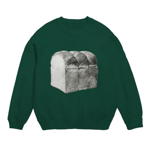 食パン(昼食) Crew Neck Sweatshirt