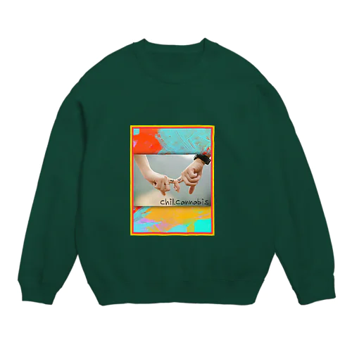 Chill.Cannabis Crew Neck Sweatshirt