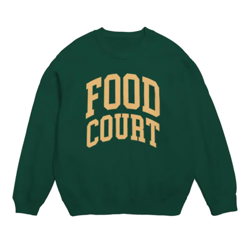 FOOD COURTシリーズ Crew Neck Sweatshirt