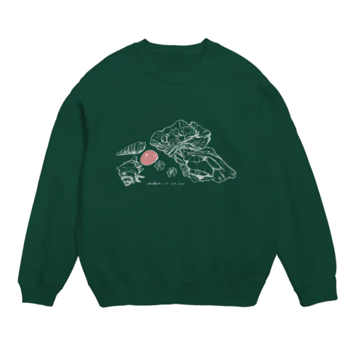 貝殻 Crew Neck Sweatshirt