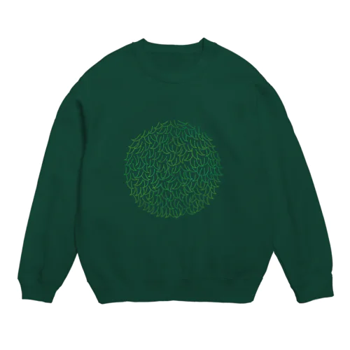 モサモサのヌシ Crew Neck Sweatshirt