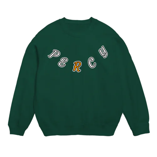 Percy round logo Crew Neck Sweatshirt