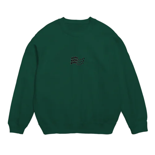 three wave blue.com sweat  Crew Neck Sweatshirt