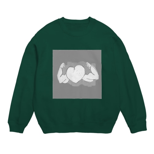 マッチョハート Crew Neck Sweatshirt