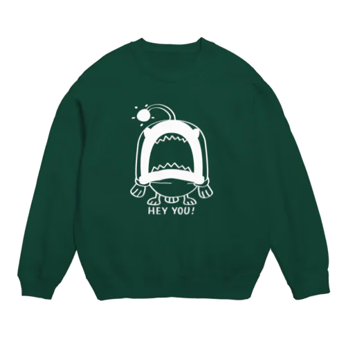 CT32海の底のあんこ姫*HEY YOU!*B Crew Neck Sweatshirt