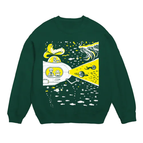 宇宙潜水艇 Lagopus muta Crew Neck Sweatshirt