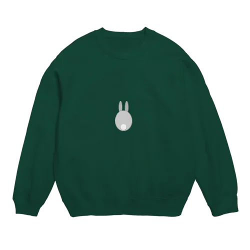 うざぎのテール - rabbit tail Crew Neck Sweatshirt