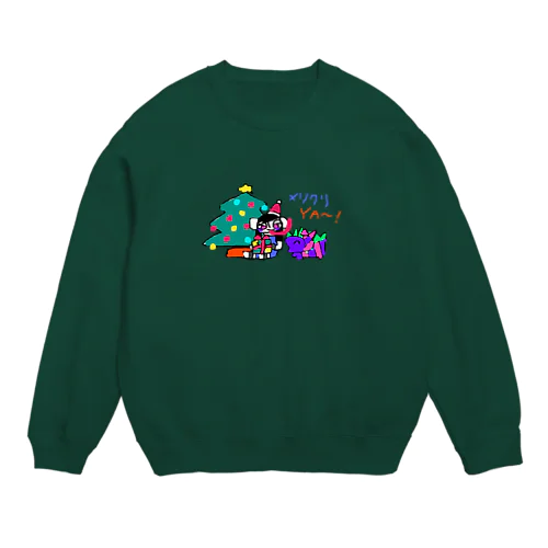 メリクリYA〜! Crew Neck Sweatshirt