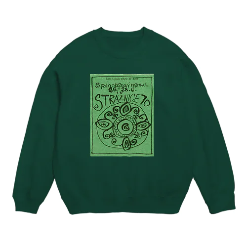 チェコ・モラヴィア地方　フォークロア・フェスティバル Crew Neck Sweatshirt