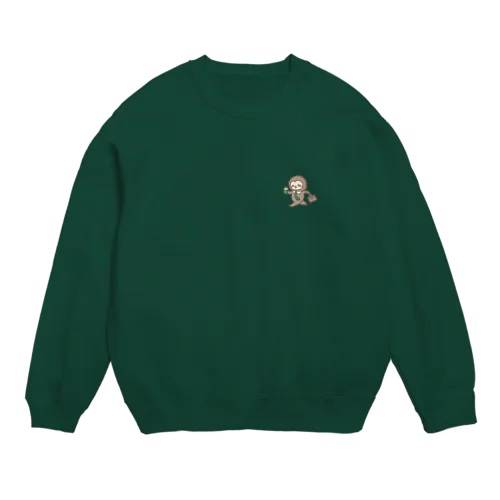 ナマケヌモノ　plump Crew Neck Sweatshirt